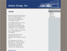 Tablet Screenshot of amacsgroup.com
